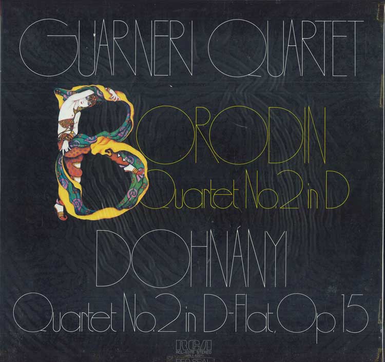 

LP Record - Borodin: String Quartet No. 2 in D RCL8378 RCA 1983 Japan Classical Used