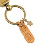 IL BISONTE Key Ring SKH040 PG0001 KEY HOLDER Unisex BW480 ARABICA Dark Brown [Parallel Import], BW480 ARABICA Dark Brown