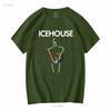 Icehouse Man of Colours Banda de Rock Camiseta de Algodón Negra para Hombre S 5XL manga larga o corta vintage Lavada streetwear Elegante