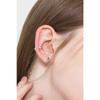 J.Lauren [Aube] Drizzle Silver Ear Cuff Ae016