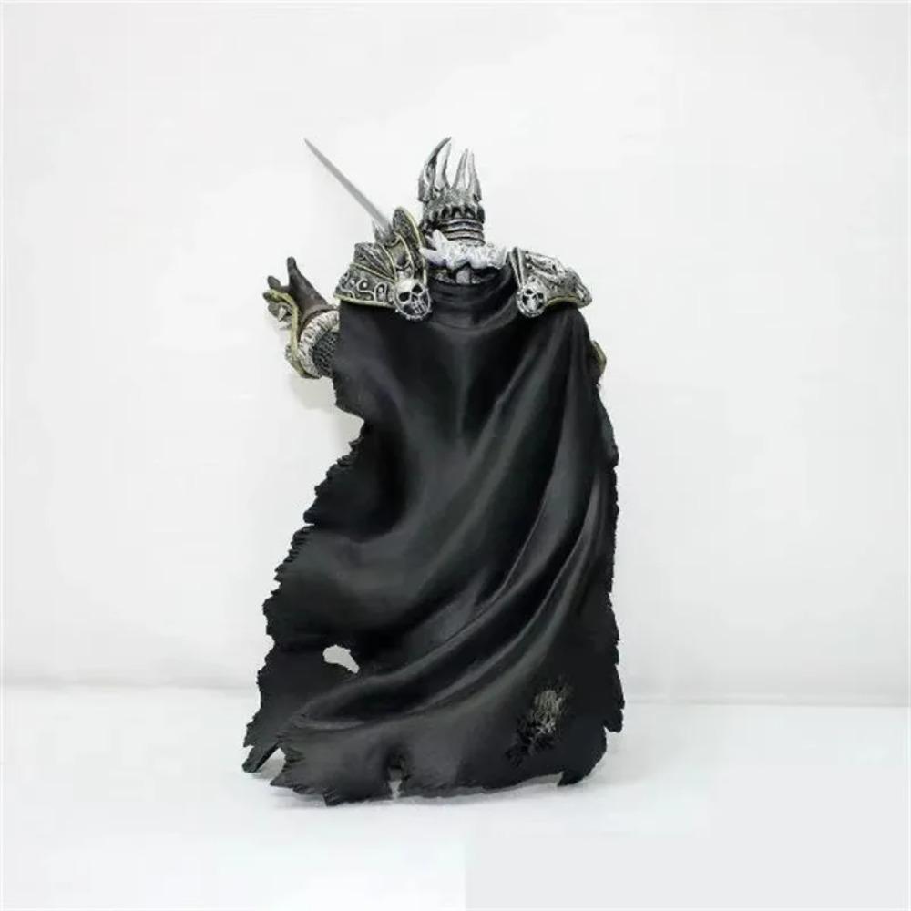 WOW The Lich King Arthas Menethil 7 Inch PVC Action Figure Fall Of The Lich King Collectible Toy Model For Warcraft Game Fans