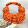 Handgefertigte vielseitige Nudel-Tasche für Herbst und Winter, Langer Schultergurt, Handtasche, Damen-Muschel Crossbody Bag