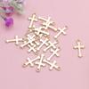 20Pcs Silver Plated Cross Charms Pendants For Jewelry Making Bracelet Diy Handmade Necklace Earrings Accessories