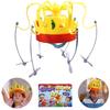 Chow Crown Cappello Cibo Divertente Scherzo Festa Bolla Granchio Accessorio Festa Gioco Giocattolo Giochi Interazione Genitore-Figlio per Festa Bambino Regalo di Compleanno