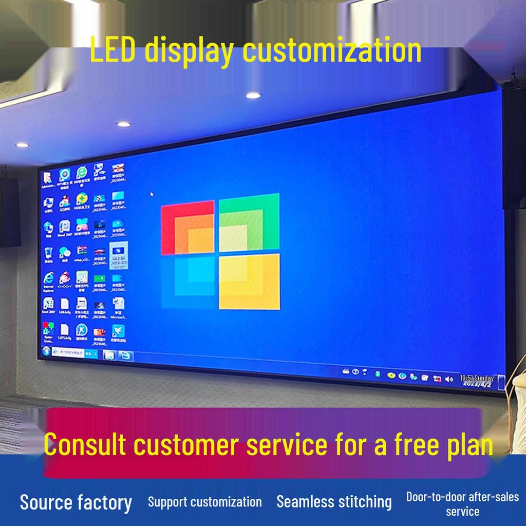 Indoor LED Display Screen P2.5 - Full Color, High Refresh Rate for Conferences, Exhibitions, and Stage Live Broadcasts