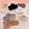 Chic Plush Hair Claw Clip In Multiple Colors For Versatile Everyday Wear