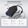 OTG USB-C Adapter: Multi-Function Converter for Mobile Phones & U Disks, Universal for Android.