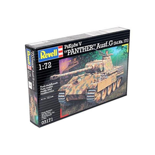 German Revell 1/72 Panther Type G 03171 Plastic Model