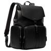Bally Mythos Palladium Metal Accessories Flap Closure Recycled Cowhide Backpack Men Backpack Black 6308376
