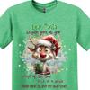 Funny Reindeer Christmas T-Shirt, Dear Santa