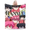 Japanese Anime Ranma Saotome Blanket Fleece All Season  Portable Super Warm Throw Blankets for Bed Bedroom Quilt