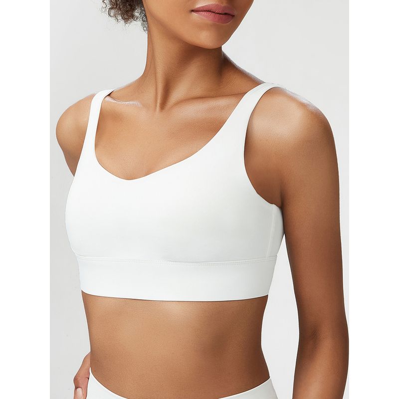Supeitao Bubble Wrap Push up Sports Bra High Strength Beauty Back Yoga Vest Fashion Tape Workout Bra Naked Women Sense