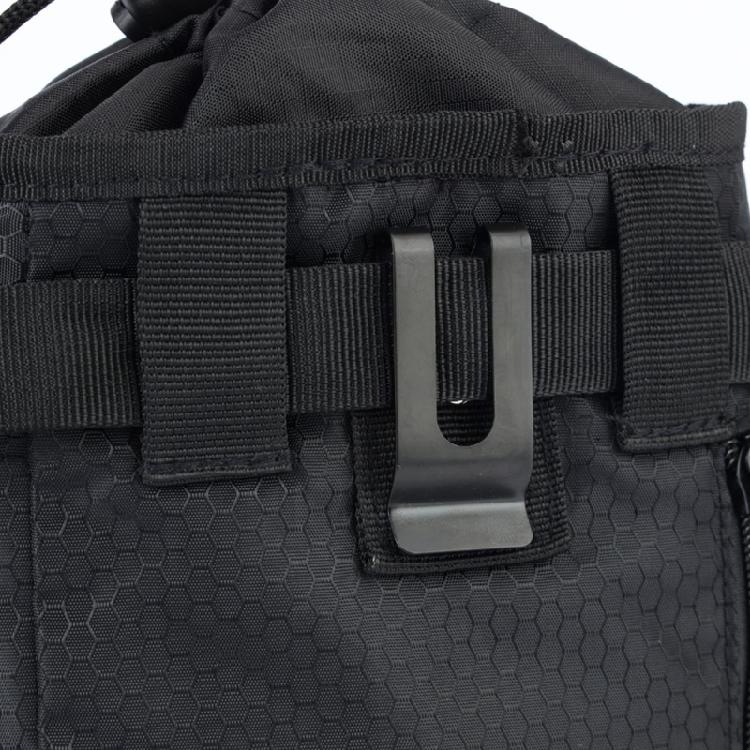 Multipurpose Adjustable Dog Treat Pouch Leakproof Design Convenient Waste Bag Holder Polyester Texture for Active Owners