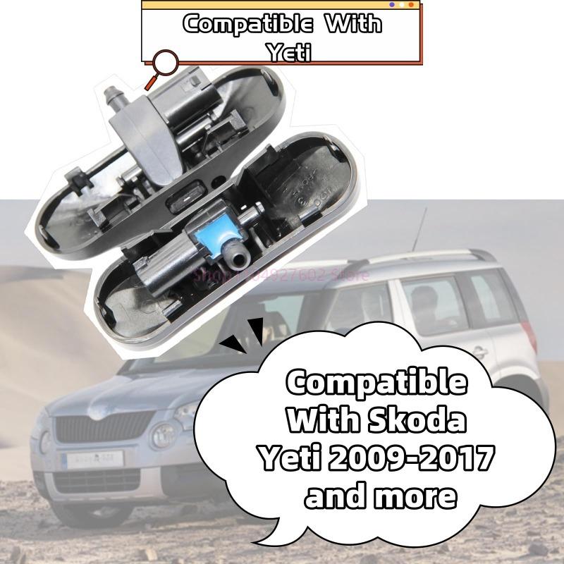 2PCS 2KD955986 Car Windscreen Washer Nozzle Jet Water Spray Nozzle With Heating For VW Passat B6 B7 Jeta Golf MK5 MK6 5M0955986C