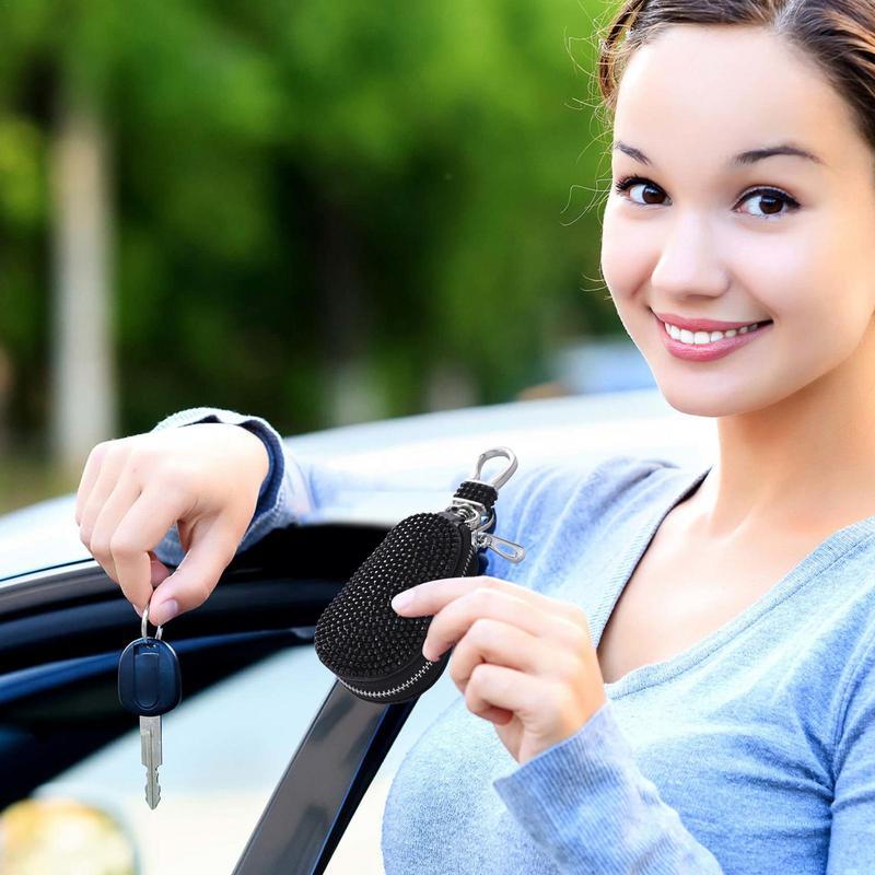 Key Case For Car Keys Rhinestone Key Bag Key Case Key Case Cover Stylish Key Pouch Key Case Cover Organizer For Women Men