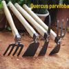 Compact Manganese Steel Hoe Set for Planting, Weeding, and Soil Loosening