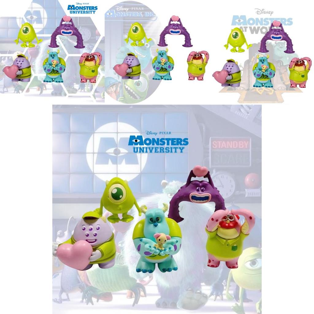 Monster University Sulley Eye Monster Toy Model Figure Approximately 5.5-7cm Plastic Material