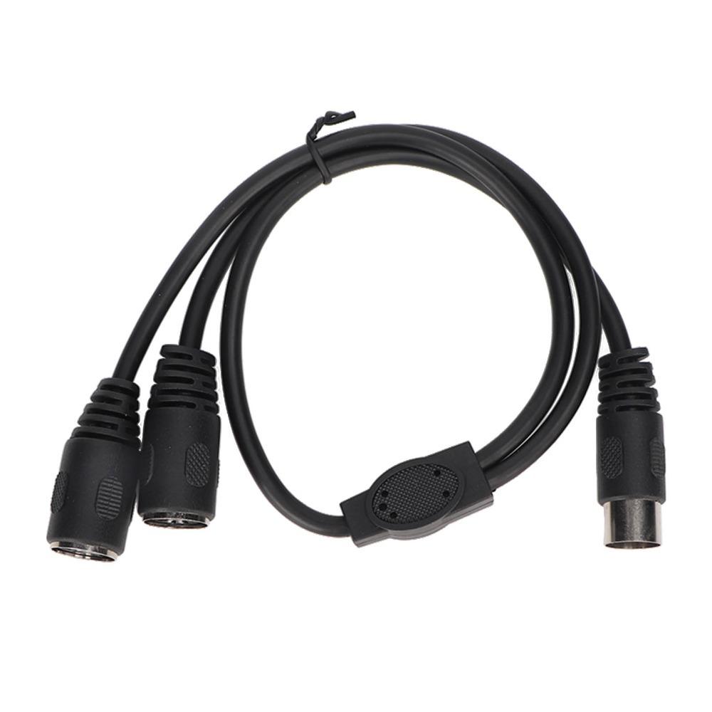 High Accuracy DIN 5 Pin Male to 2 DIN 5 Pin Female Cable Electronic Instrument Interface
