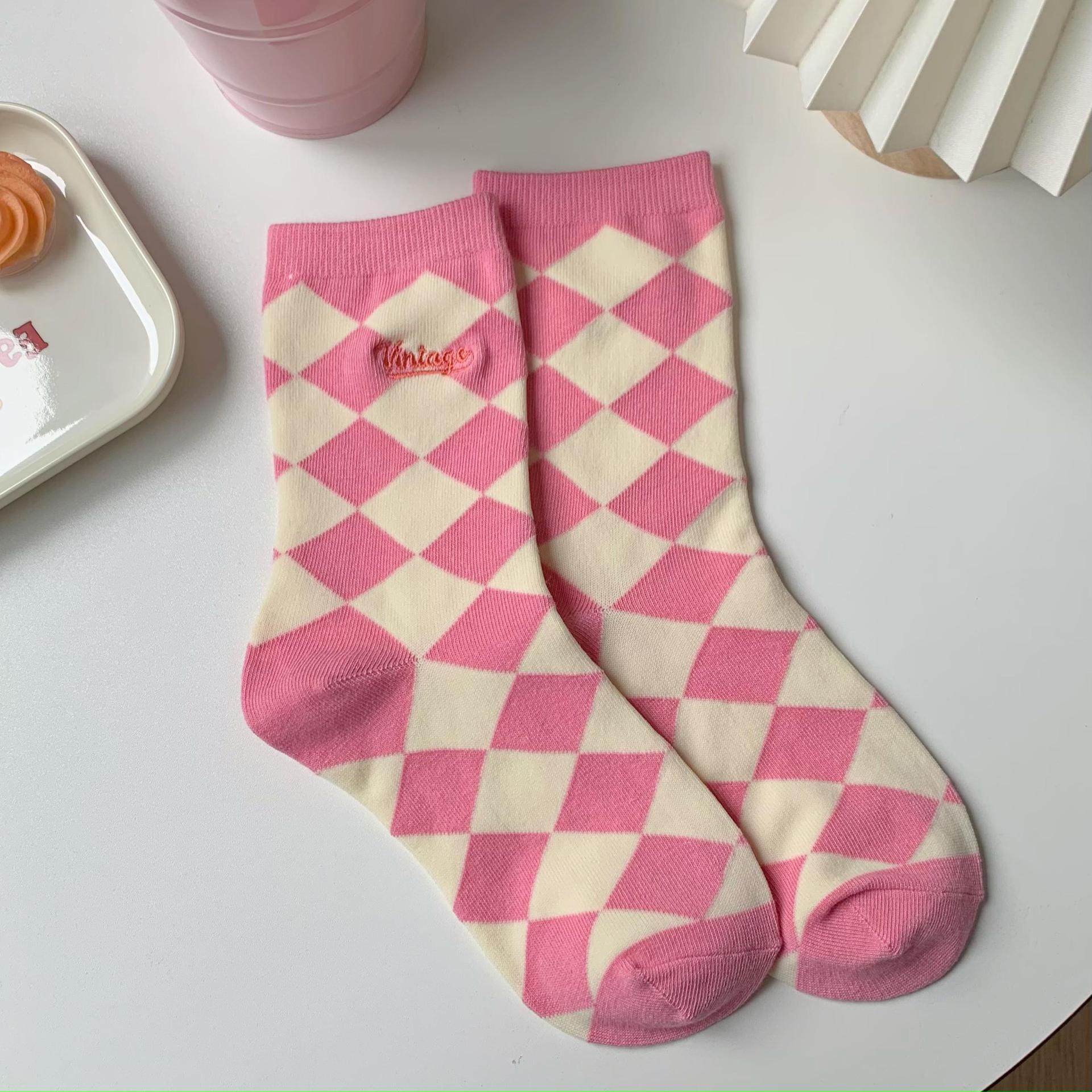 * Dog Says It Will Always Love You * Cute Puppy Pattern Original Illustration Cartoon Couple In Tube Socks Children One size