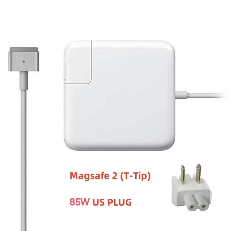 EU/US 85W 60W 45W Power Adapter Fast Charging with Magsafe 1/2 Cable for Macbook A1465 A1466 A1278 A1369 A1502  A1398 L/T Tip Charger for Mac Laptop