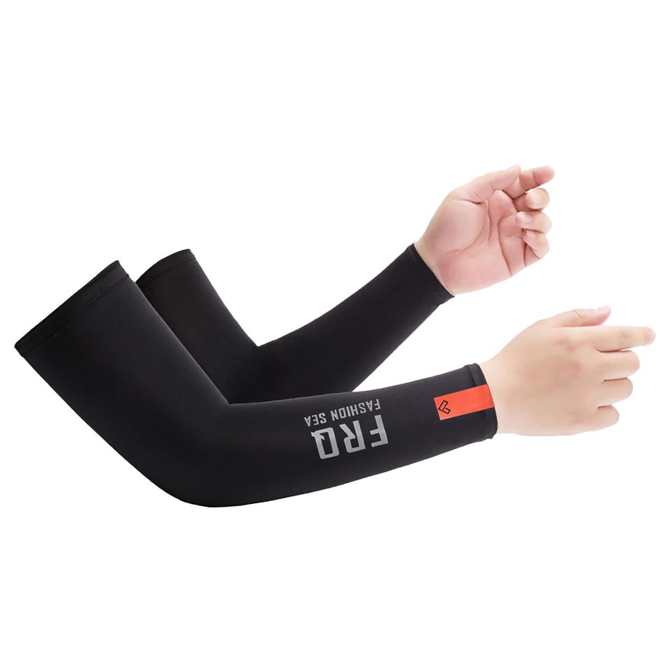 

Durable And Safe Loogdeel 1Pair Upf50+ Running Fishing Sunscreen Arm Support Arm Sleeves Cool Feeling Breathable Ice Silk Cycling Oversleeve Men M