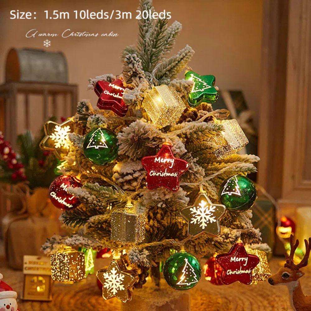 Snowman Xmas Tree Lamp Candy Cane Merry Christmas Decor New Hanging Ornaments