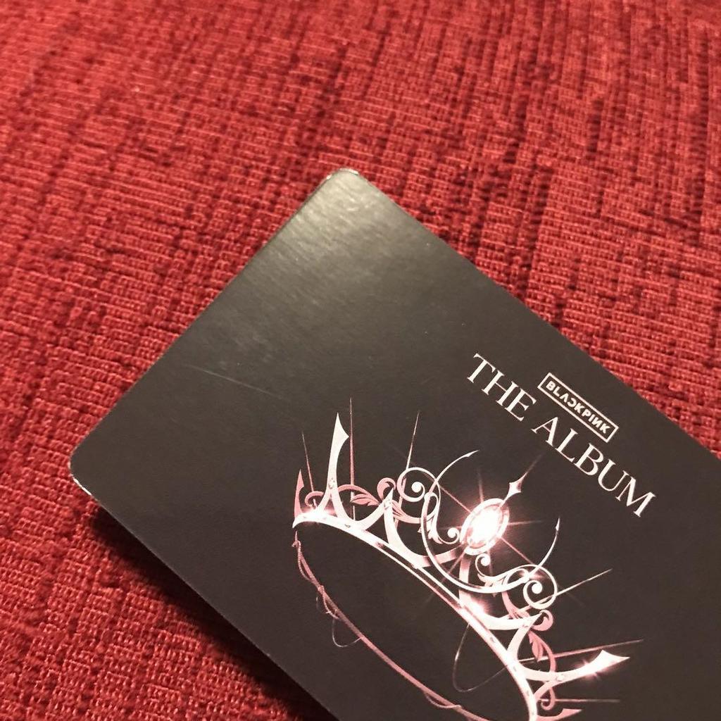 [USED] Blackpink Rosé trading card, Universal Studios Japan bonus album