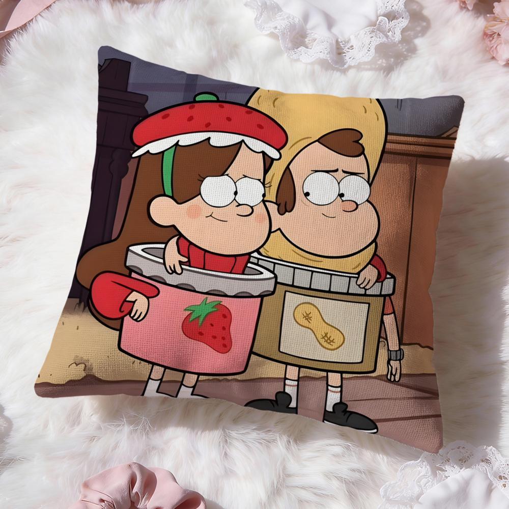 g-gravity falls Cushion Cover Premium Comfort Reversible Pillow Cove -Two in One Design for Any Room & Car Interior