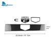 Carbon Fiber Glove Box Handle Trim for Chrysler 300 300C 2005-2007 LHD Co-Pilot Dashboard Panel Sticker