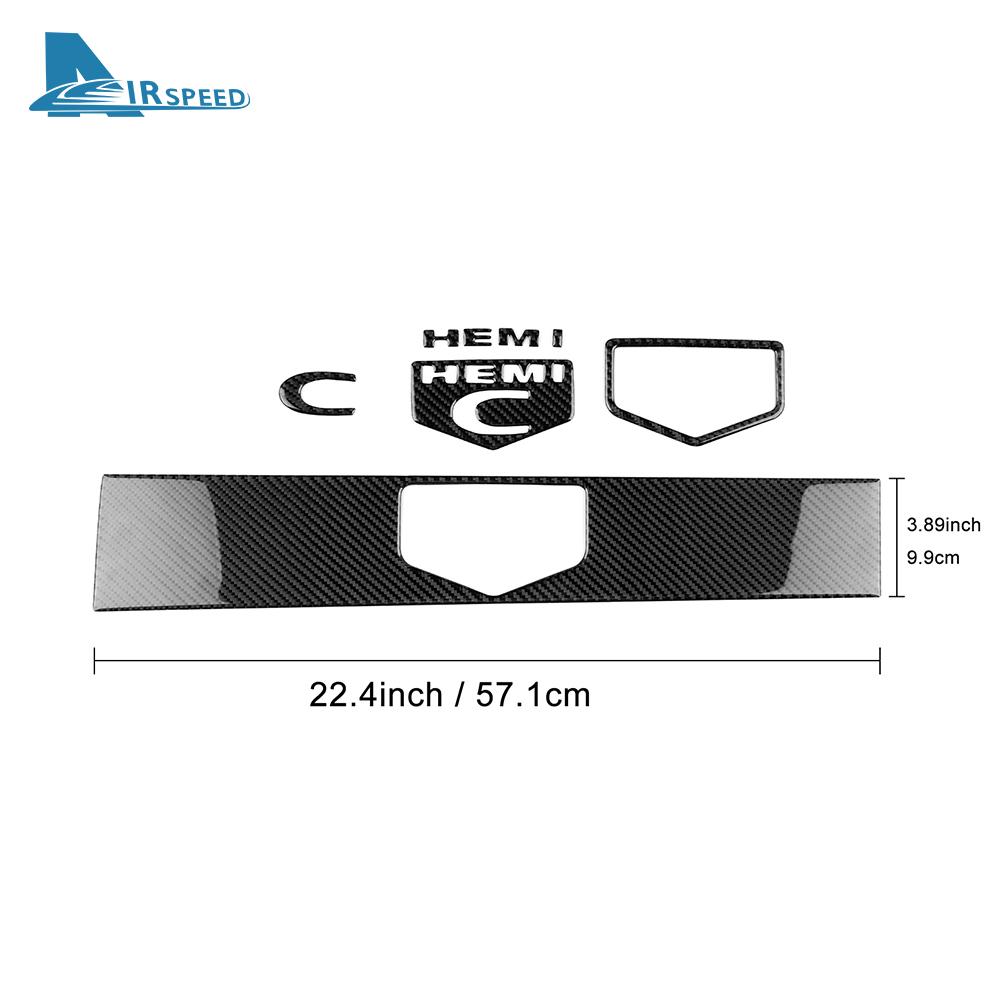 Carbon Fiber Glove Box Handle Trim for Chrysler 300 300C 2005-2007 LHD Co-Pilot Dashboard Panel Sticker