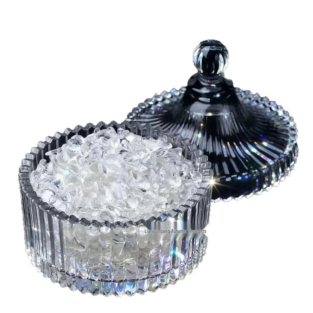 Demagnetizing Stone & Bowl Crystal Purification Set for Bracelets & Displays