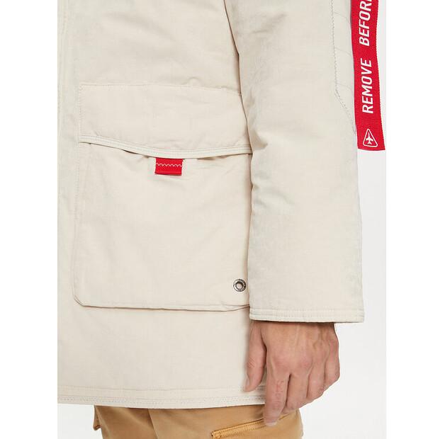 Зимняя куртка Aeronautica Militare 232AB2110CT3160 Ecru Regular Fit