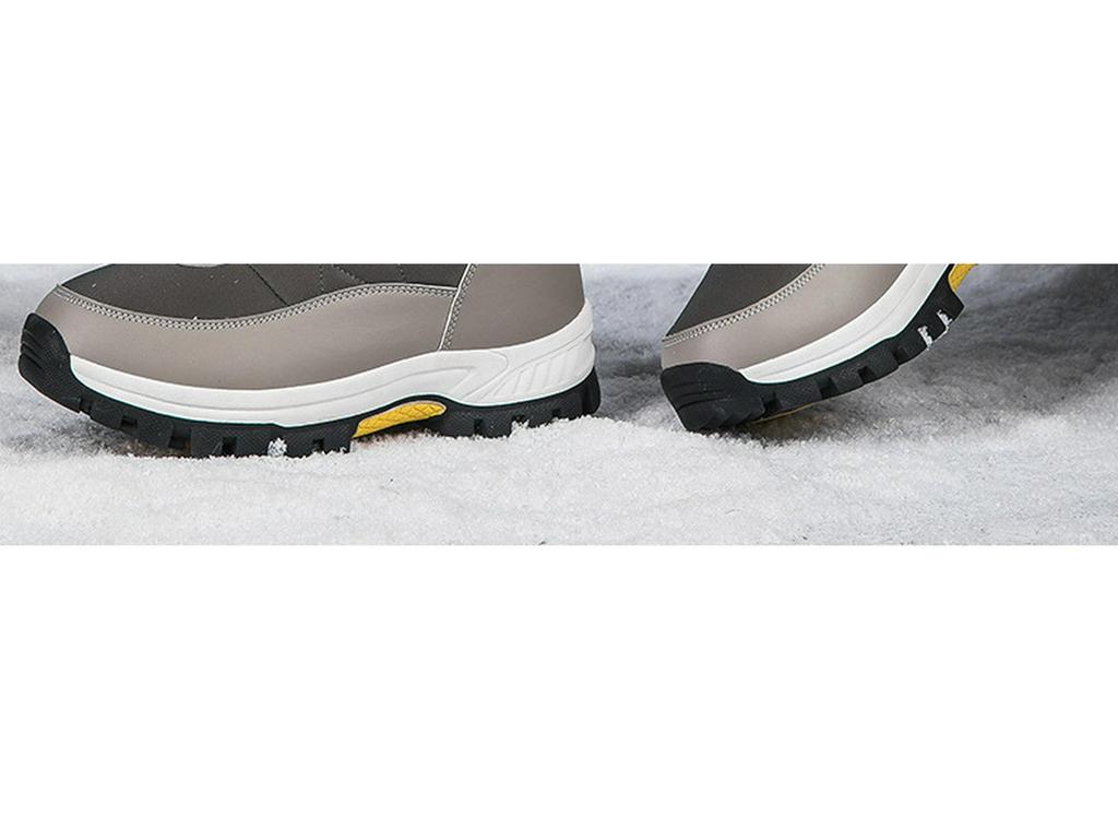 Women's High-Top Non-Slip Snow Boots: Sizes 36-42, Warm & Thick Cotton, Cold-Proof