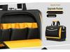 Durable Canvas Handheld Electrician's Tool Bag - Sturdy, Multifunctional for Repair & Woodworking