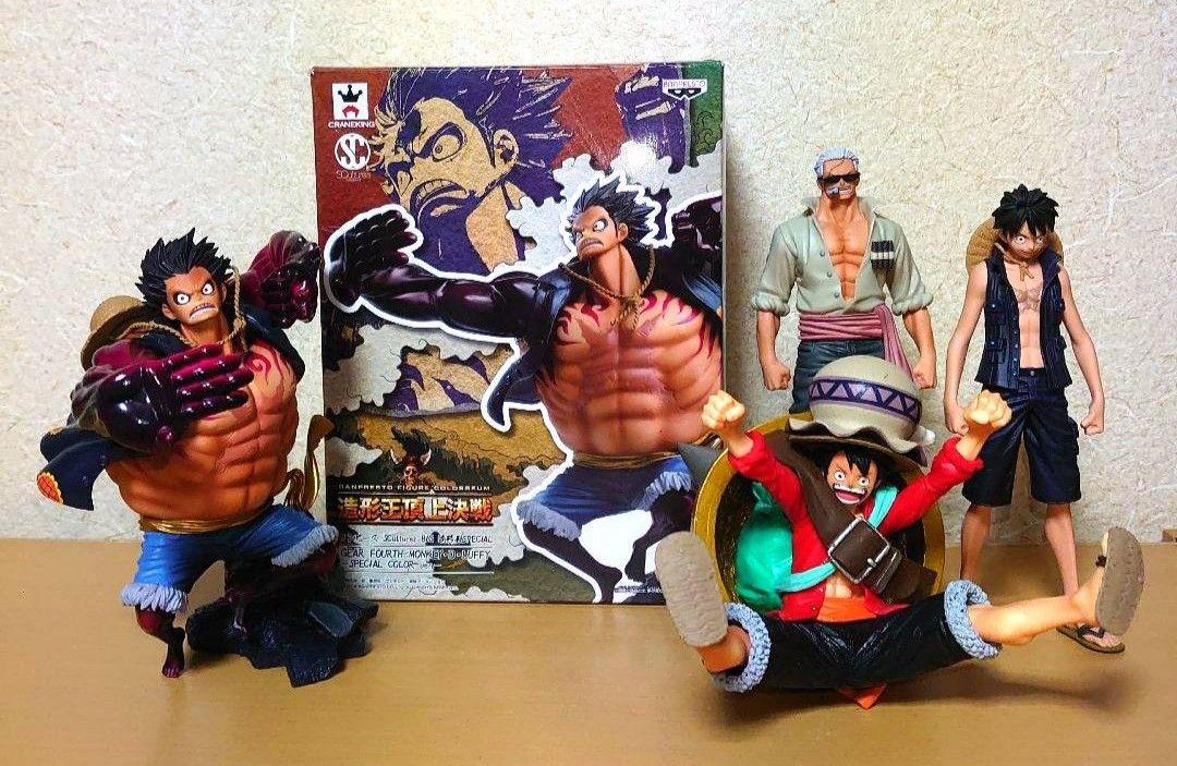 

[USED] One Piece Ichiban Kuji Zoukeiou Luffy Gear 4 Smoker Figure