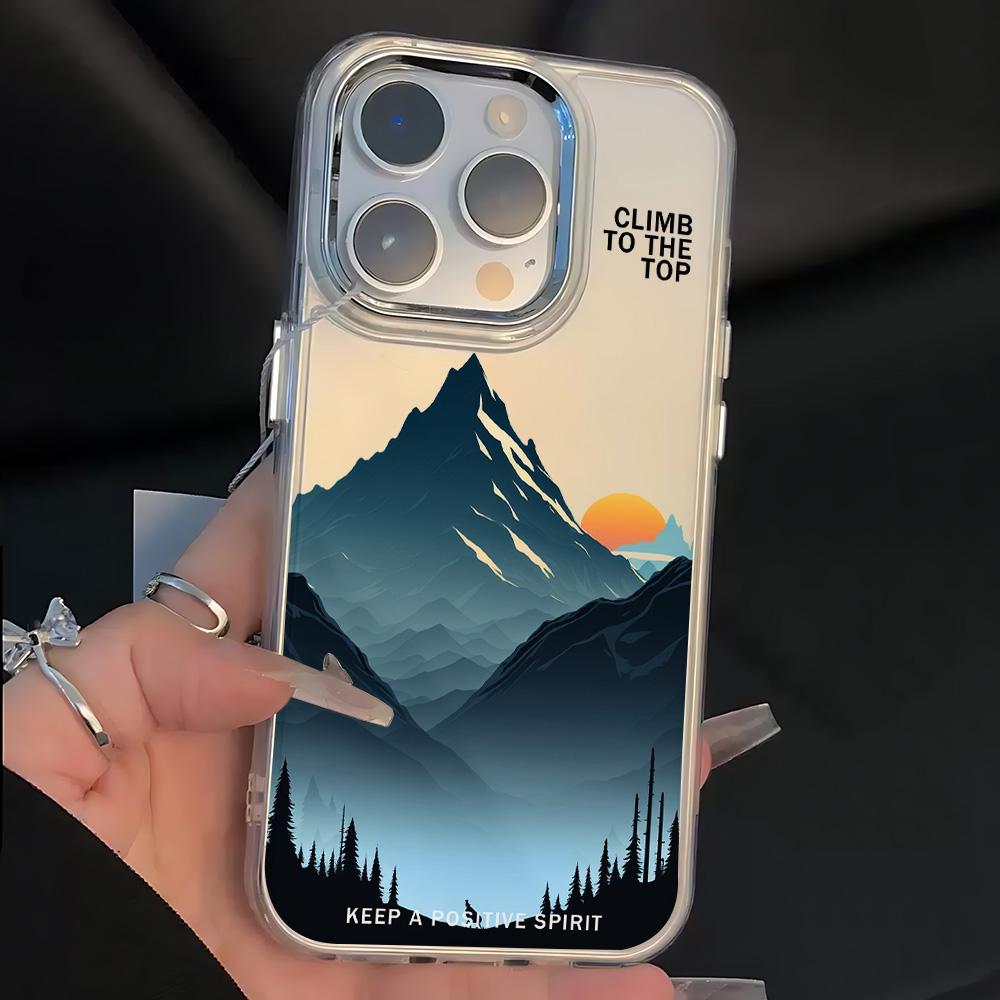 Snow Mountain Landscape Phone Case for Xiaomi Mi 15 14T 14 12T 11T 11 Lite Poco X7 X6 F5 F6 X5 X4 GT Pro 4G 5G Clear Soft Cover