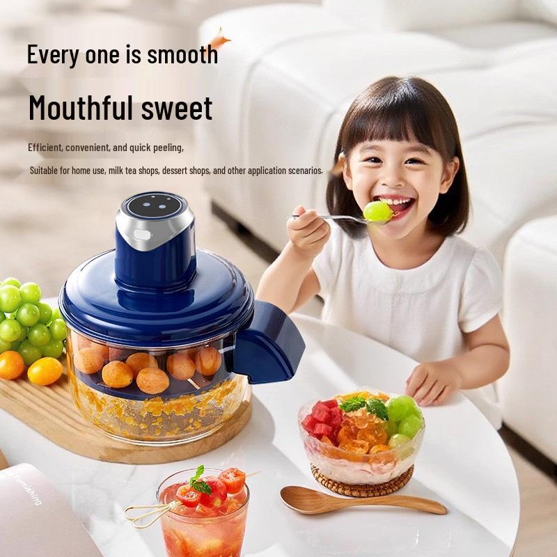 Automatic Grape Peeling Machine for Milk Tea Shops and Home Use