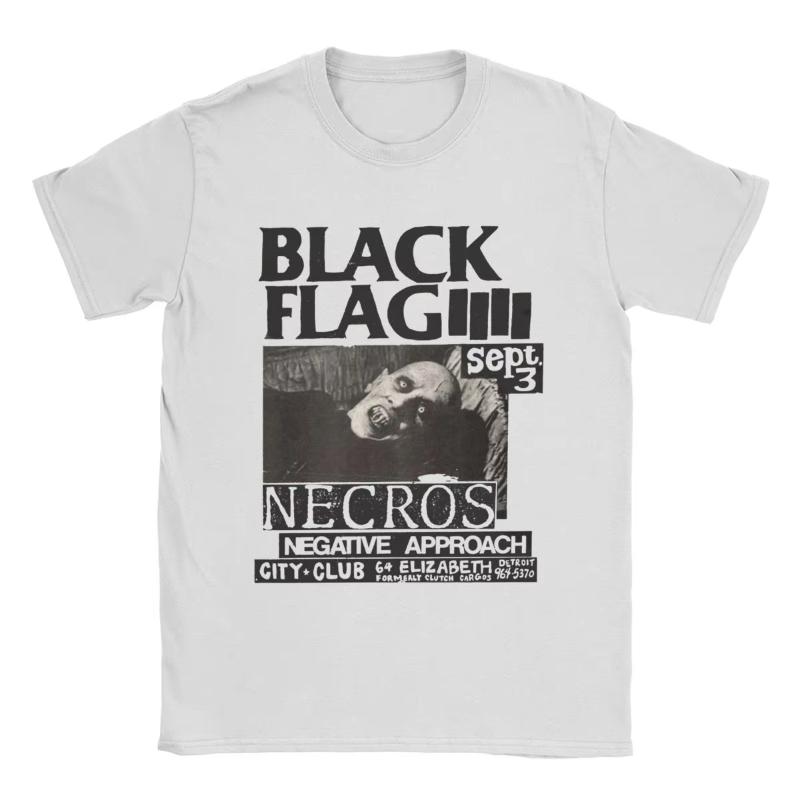 Black Flag Živá trička Pánská Dámská Amerika Vtipná Čistá bavlna Trička Kulatý výstřih Krátký rukáv Trička Letní topy