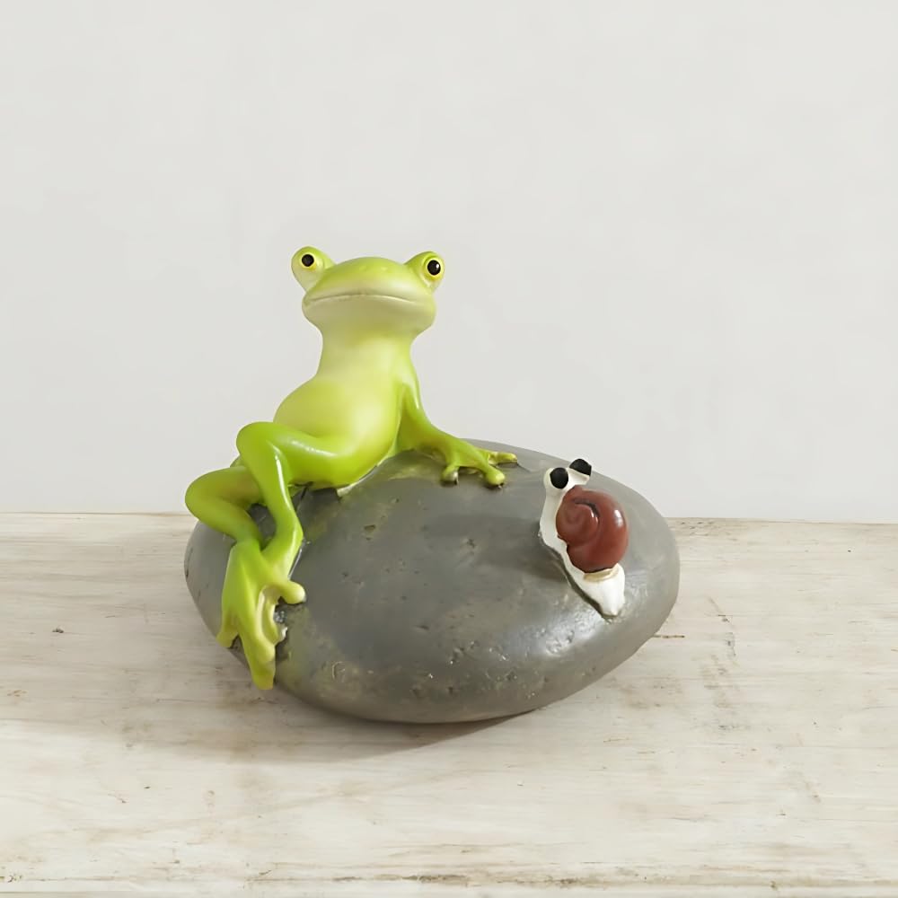 Kawabata Trading Avslappnande Groda Figur 1202PKC013 Groda Varor