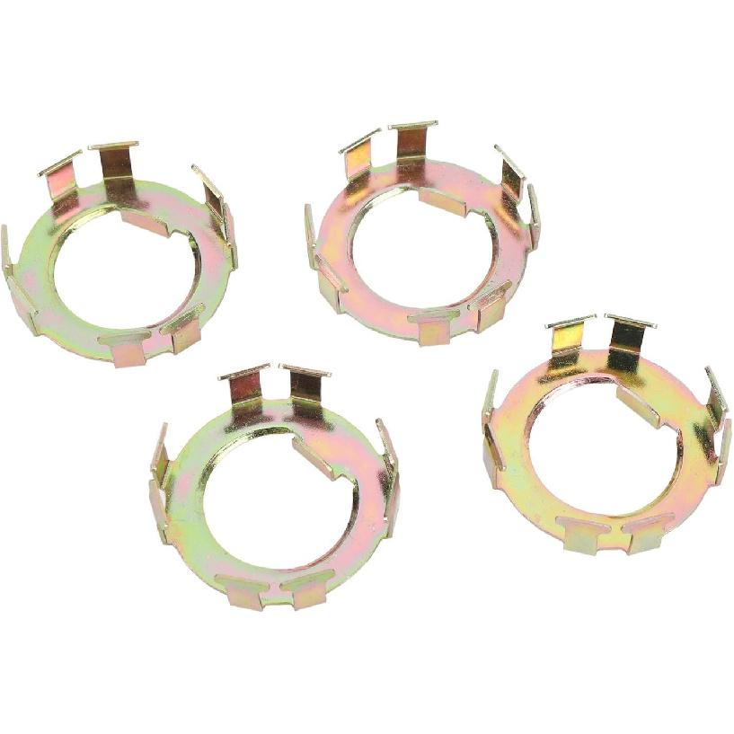 Replacement Trailer Spindle Nut Retainer, Metal Secure Fixation Wheel Spindle Nut Retainer, 4Pcs for EZ Lube Jam Nut 2 8K Dexter Axle, 6 191 6 190,