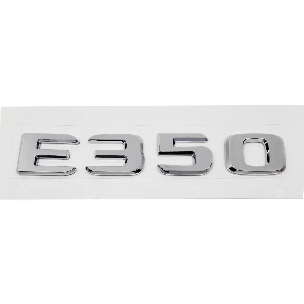 ABS Plastic E350 E350L E500 Trunk Rear Logo Badge Emblem Sticker For Mercedes Benz E Class W207 W210 W211 W212 W213 AS1