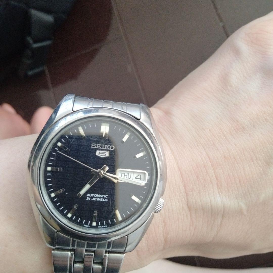 

[USED] SEIKO 5 Automatic Watch Black