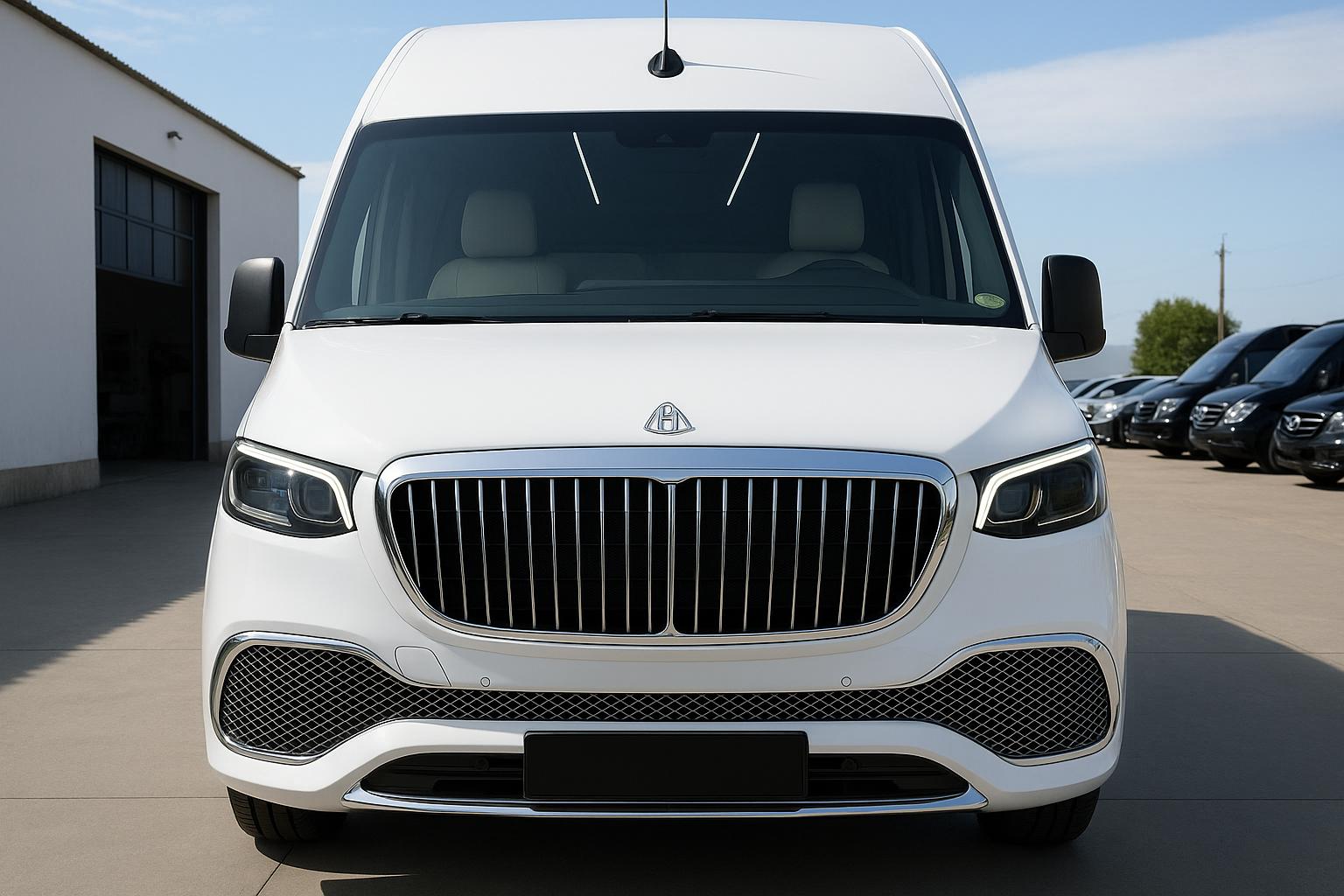 

Передний бампер с решеткой (Maybach) для Mercedes Sprinter W907/W910 2018- гг