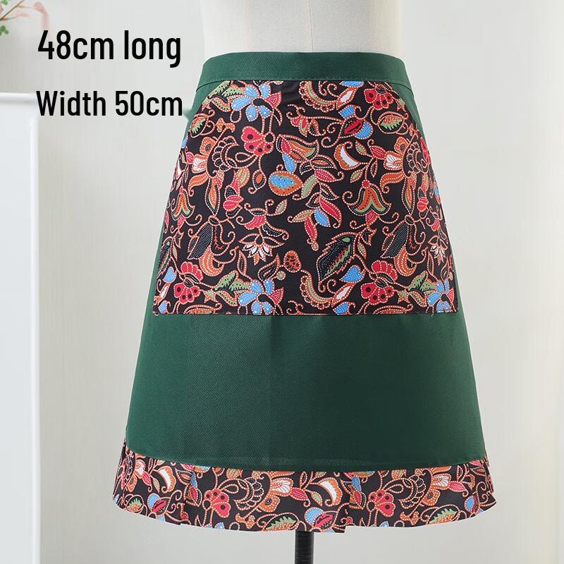 

Qianxing Oil-Proof Half Apron with Hand-Wiping Cloth