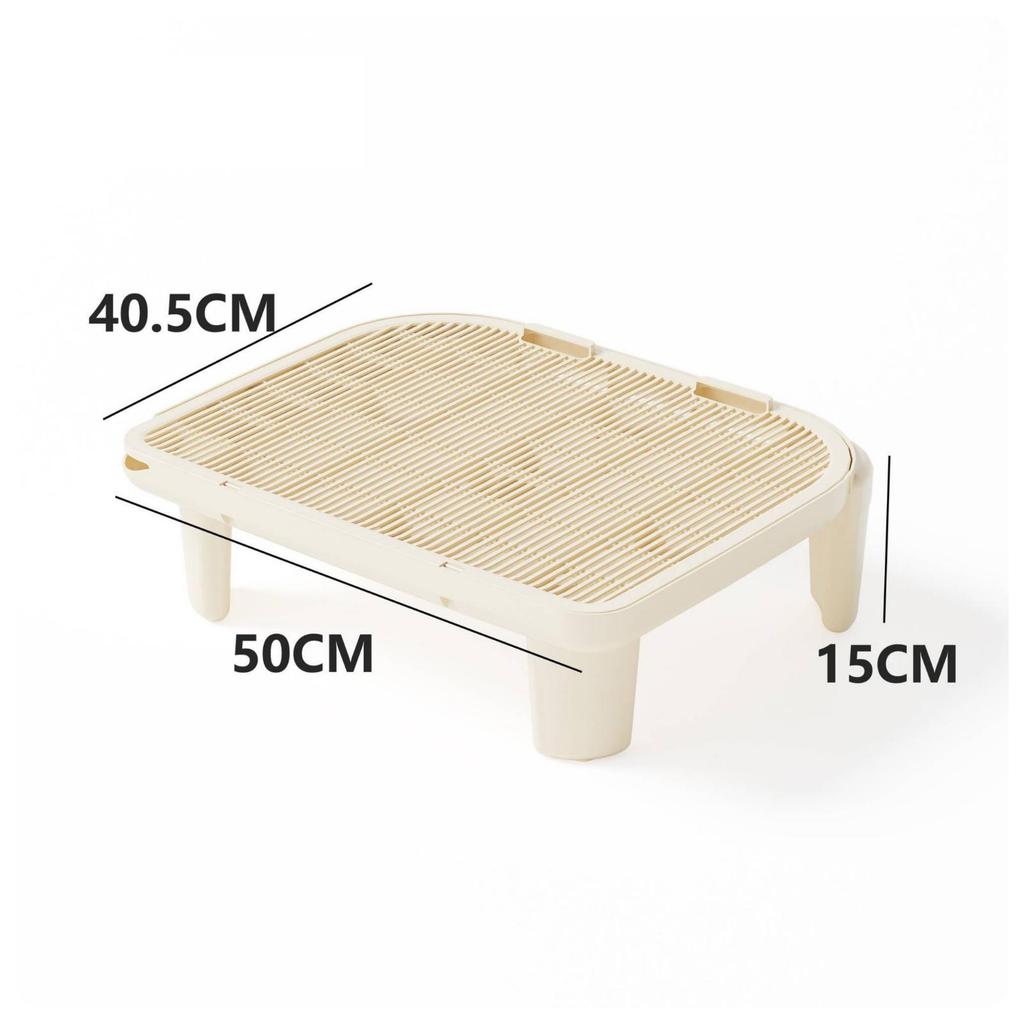 Low-Maintenance Mat Practical Cat Litter Rug Ventilated for Home