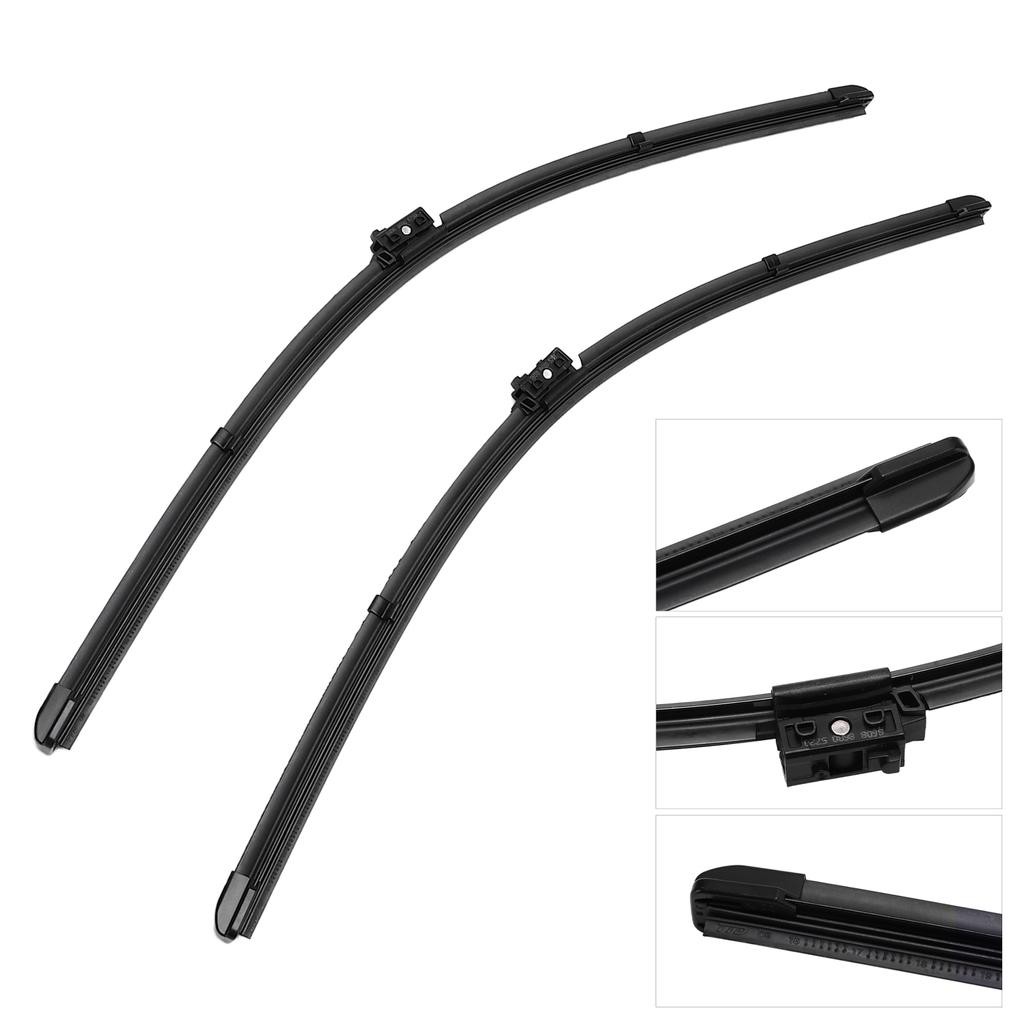2pcs Front Windshield Wiper Blades 22in 2058205700 Replacement for Mercedes Benz C300 C350e C450 AMG