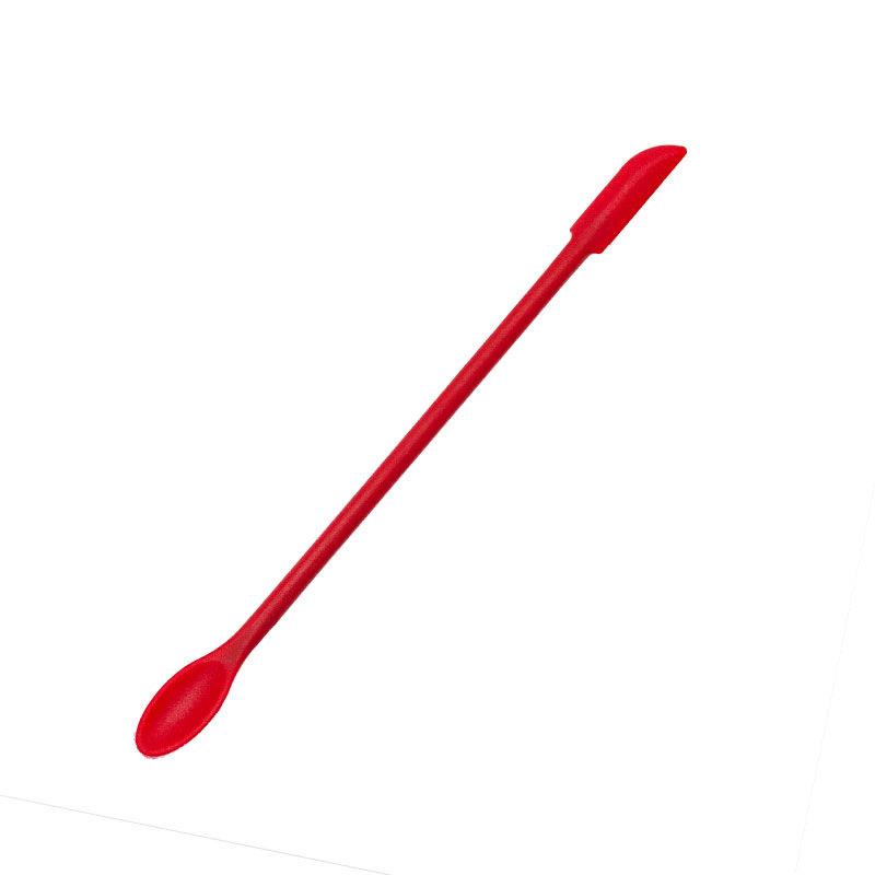 Double-Headed Seal Wax Stamp Scraper Heat Resistant Multifunctional Dip Spoon Powder Cleaning Silicone Spoon Stirring Mixing Rod