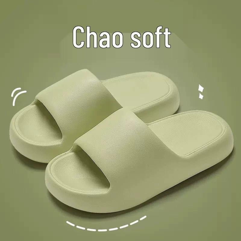 2025 Luxury Women's Soft-Bottom Indoor Slippers for Summer - Light Step Design for Bathroom and Home