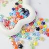 10pcs Ceramic Five-petaled Flower Bead Handmade Craft Jewelry Making Material  Gift