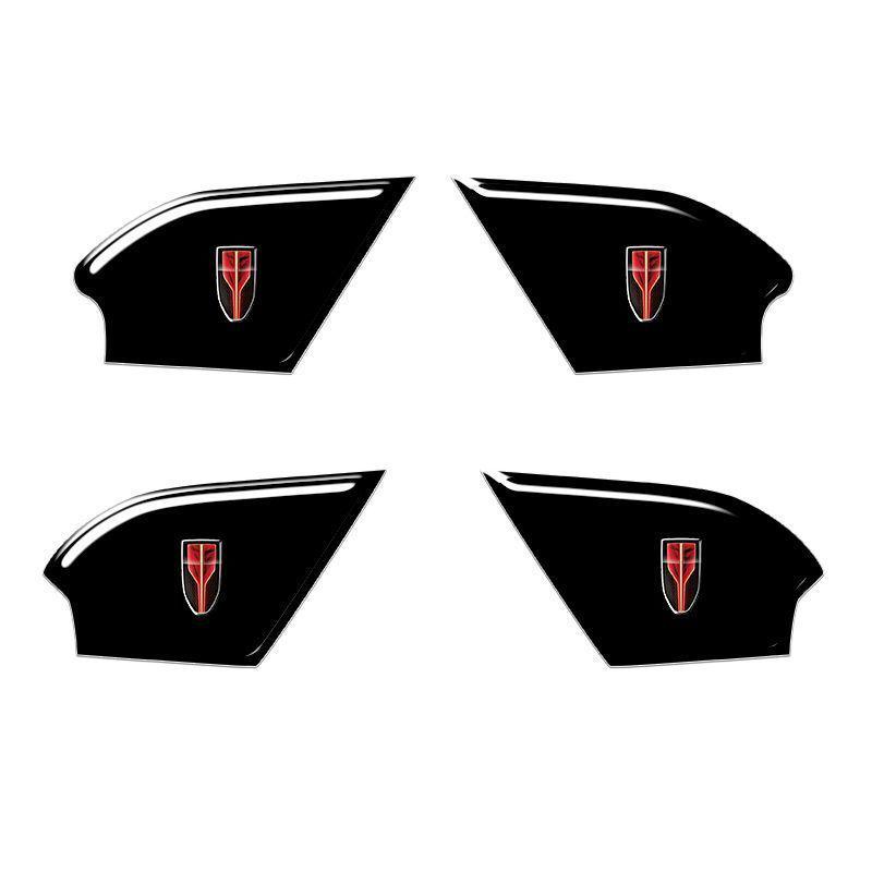 

25-23 Model Hongqi H5 Inner Door Handle Sticker: Exclusive Innovative Epoxy Process for Car Interior Decoration